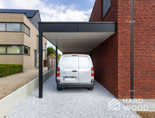 Навес для машины к дому №113 - фото 1292